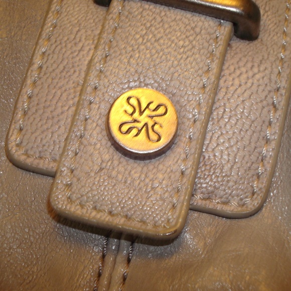 Vera Wang Satchel Brushed Nickel Chain Strap - Picture 3 of 8